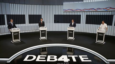 El debate a cuatro entre Rajoy, Sánchez, Iglesias y Rivera