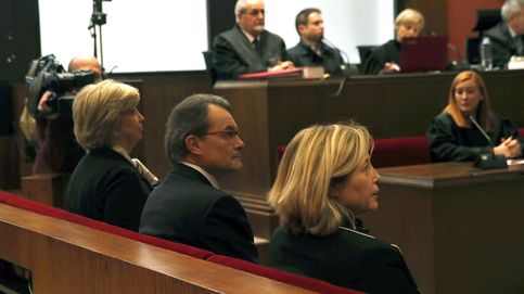 Las imágenes del juicio a Artur Mas, Joana Ortega e Irene Rigau por la consulta del 9-N