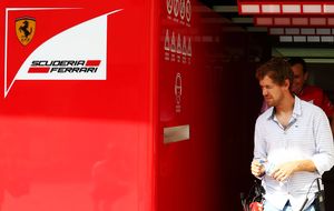 Sebastian Vettel ya trabaja para Ferrari