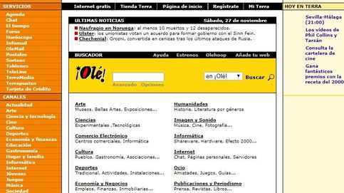 Adiós a Terra: así cambió en 18 años el portal pionero de internet en España