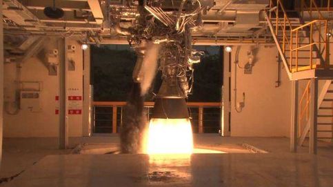 Así se prueban los motores de los cohetes que van al espacio: ruido, fuego y calor a raudales