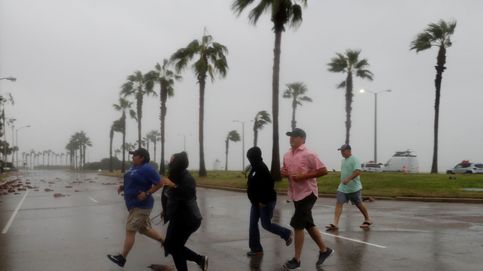 El huracán Harvey llega a Texas