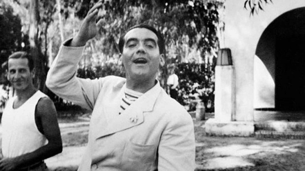 Foto: El poeta y dramaturgo Federico García Lorca en Granada.