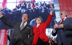El presidente de Iberia canta 'La Traviata'