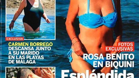 Kiosco rosa: Terelu, Carmen Borrego, Rosa Benito y Gema López, el despelote de 'Sálvame' en la playa