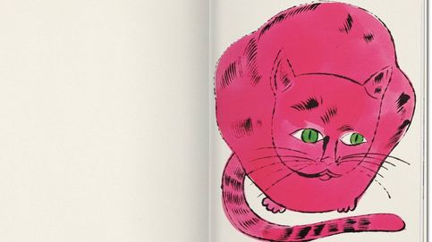 Gatos de color rosa chillón: la faceta más desconocida de Warhol