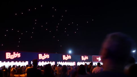 Medio millar de drones ilumina el cielo de la ciudad china de Xi'an