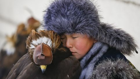 El arte de cazar con águilas en Kazajistán