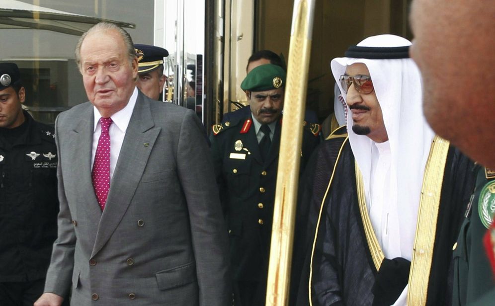 Foto: El rey Juan Carlos y el rey Abdulá. (EFE)
