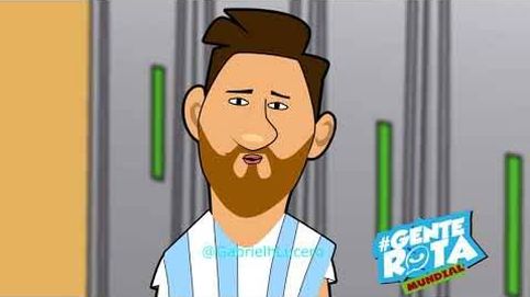 La caricatura que triunfa en Argentina (y motiva a Messi)