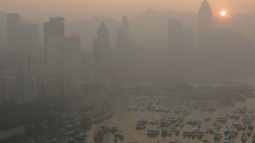 Foto: La contaminaciÃ³n del aire, un problema global (EFE/Alex Hofford)