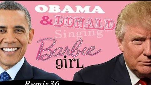 Trump y Obama, ¿los nuevos 'Barbie y Ken'?