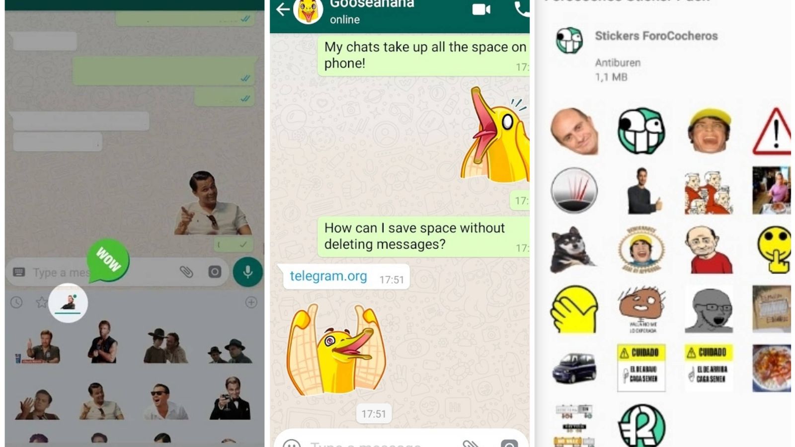 Cmo Usar En Whatsapp Los Stickers De Telegram Y Facebook Ms Famosos