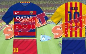 Así será la camiseta del Barcelona en la 2015-16