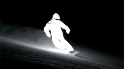 Snowboard nocturno