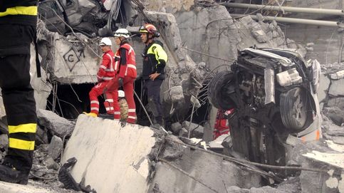 Un nuevo vídeo muestra el momento en el que se derrumba el puente de Génova