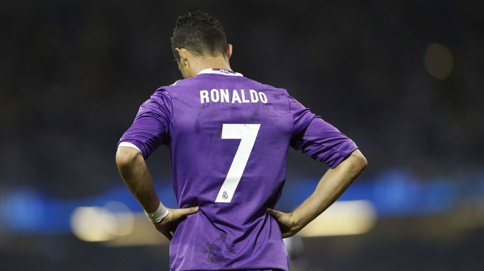 Foto: Cristiano Ronaldo durante un partido de Champions. (Reuters)