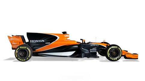 Así es el nuevo McLaren naranja de Fernando Alonso y Vandoorne