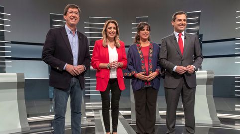 Teresa Rodríguez, Juanma Moreno, Susana Díaz y Juan Marín: los candidatos a ganar las elecciones de Andalucía