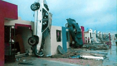 Las imágenes del tornado atípico que ha devastado el estado mexicano de Coahuila