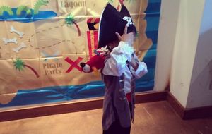 El hijo de Alba Carillo celebra su cumpleaños como un auténtico pirata 