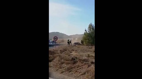Persecución de infarto en Teruel: detenido a tiros un conductor drogado tras saltarse un control 