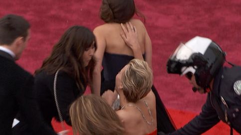 Jennifer Lawrence es muy torpe y vuelve a caerse en la presentación de su última película en Madrid