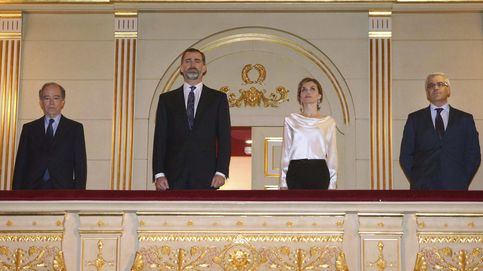 Felipe y Letizia, por primera vez como Reyes en el Teatro Real