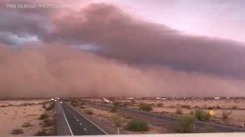 Increíble tormenta de arena en Arizona