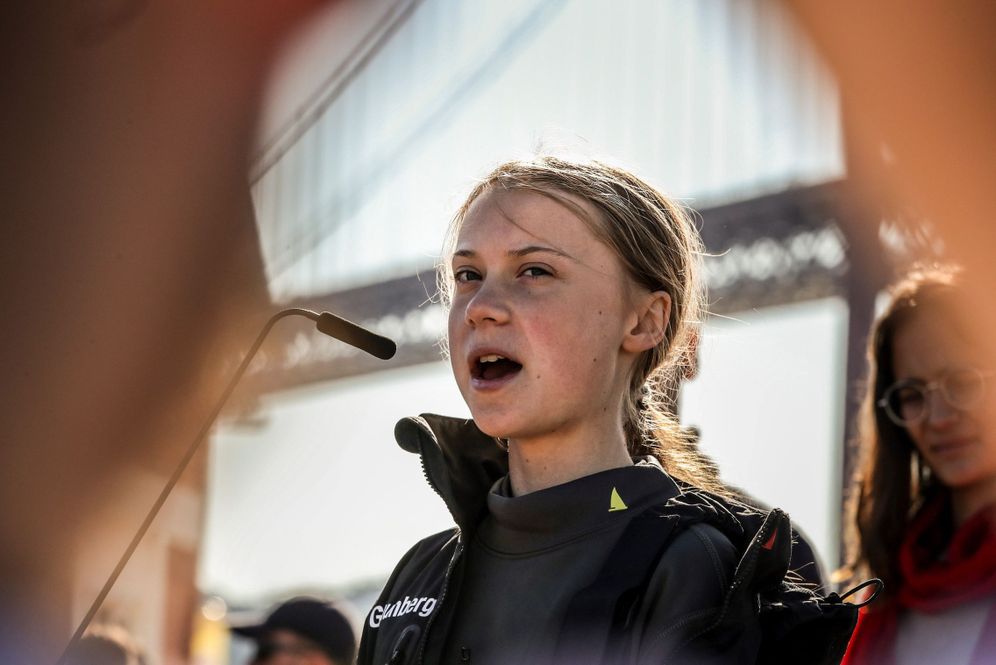 Foto: La activista sueca Greta Thunberg. (EFE)