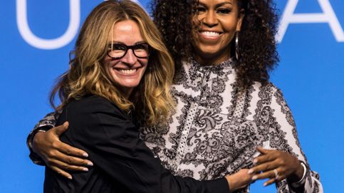 El discurso motivacional de Michelle Obama y Julia Roberts para animar a las jóvenes a ser líderes en el futuro