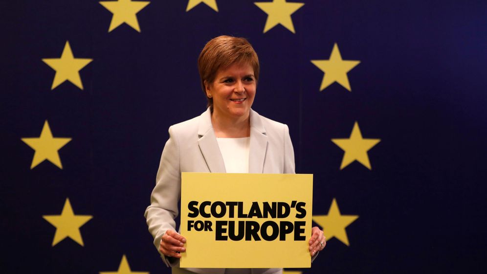 Foto: La ministra principal de Escocia, Nicola Sturgeon. (Reuters)