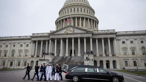 Las imágenes del funeral de John McCain en Washington