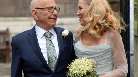 Así fue la boda religiosa de Rupert Murdoch y Jerry Hall