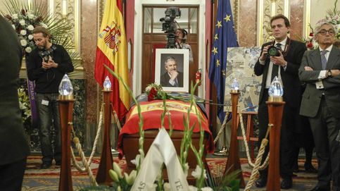 Capilla ardiente de Manuel Marín: el Rey y la cúpula del PSOE dan su último adiós