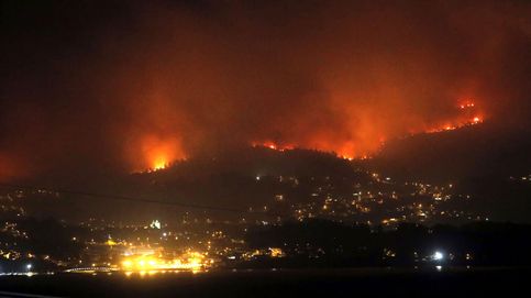Fotos de los incendios en Galicia, Asturias y Portugal