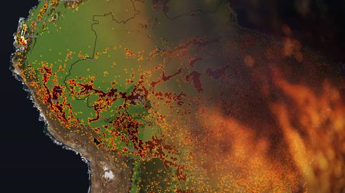 El dantesco mapa de los incendios del Amazonas: así se está quemando el pulmón del planeta