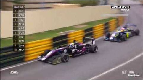 La increíble última vuelta del Gran Premio de Macao de F3