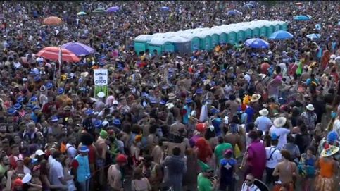 Pelea multitudinaria en el Carnaval de Brasil