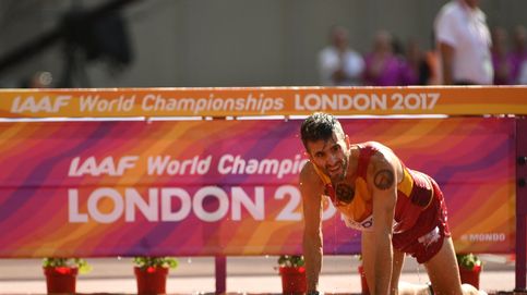 La caída de Sebastián Martos en los 3.000 obstáculos de los Mundiales de Atletismo