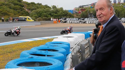 Don Juan Carlos en el Gran Premio de Jerez 