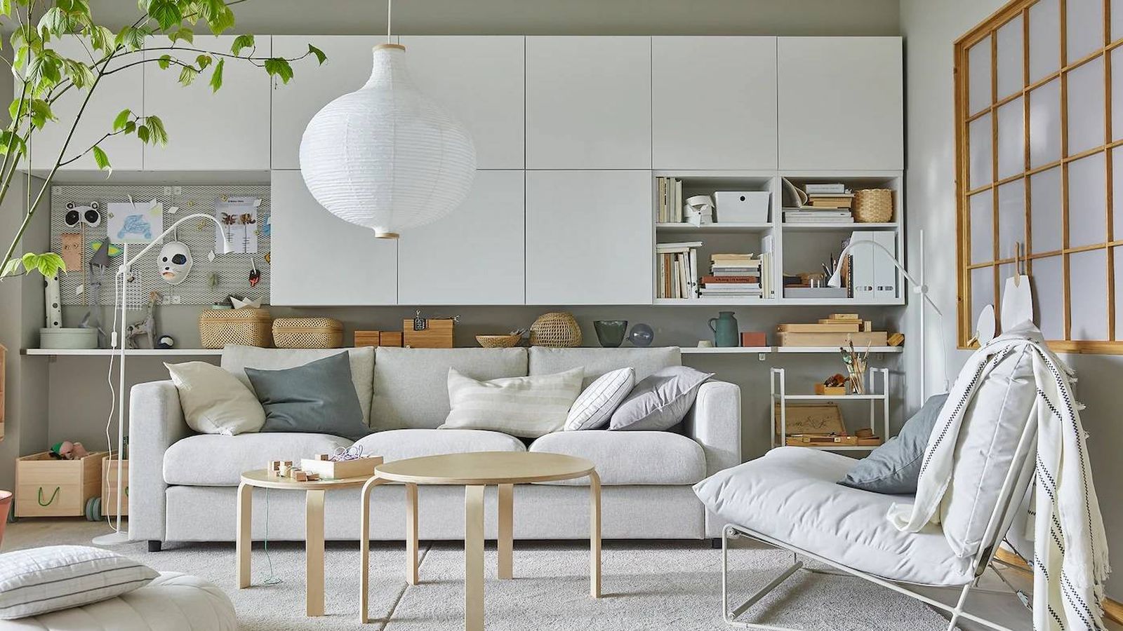 Te contamos en qué consiste la decoración de estilo nórdico y cómo  conseguirla en tu salón con Ikea