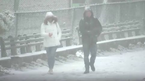 Una espectacular nevada cubre de blanco Nueva York
