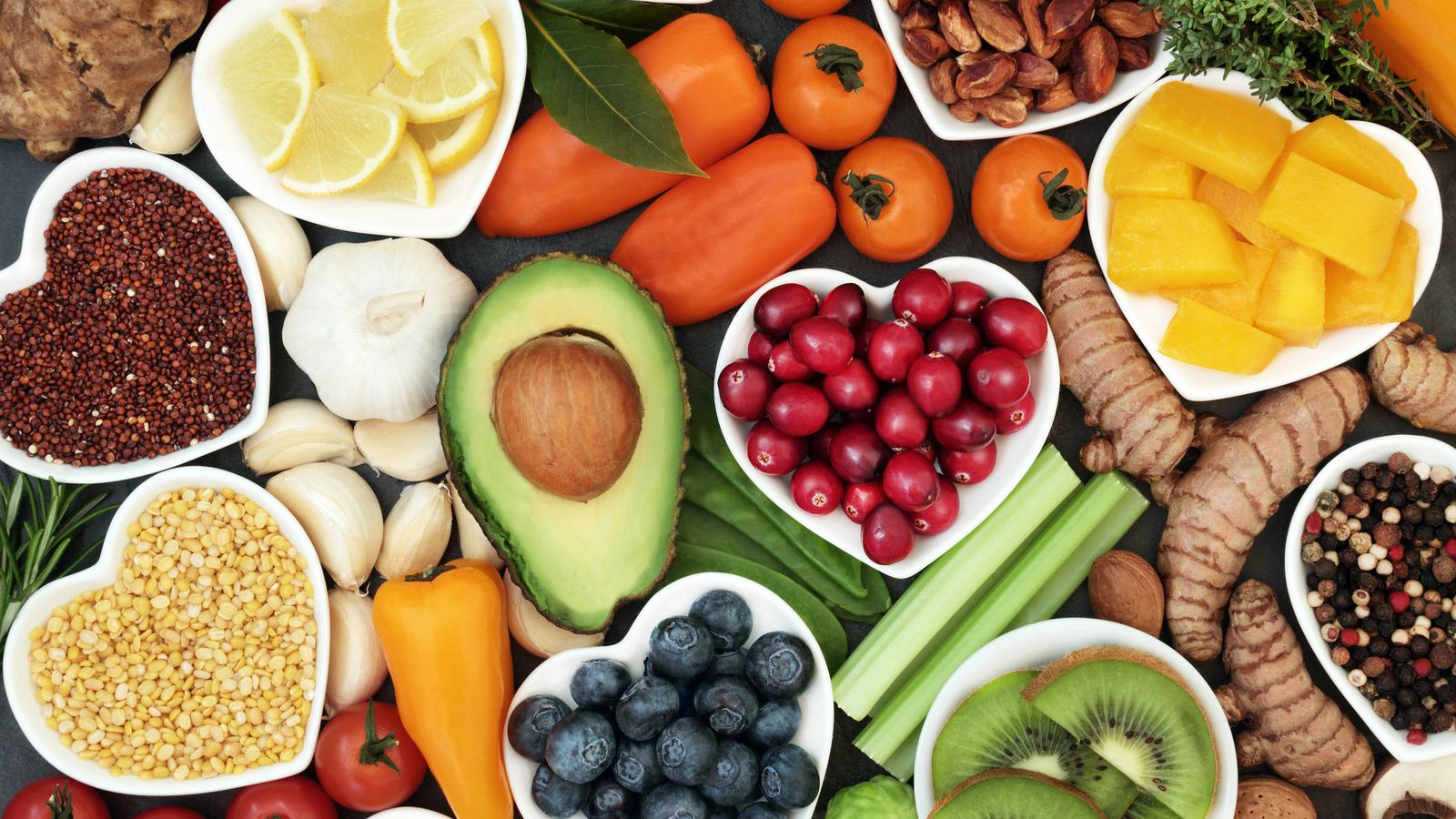 Siga una dieta llena de alimentos ricos en antioxidantes