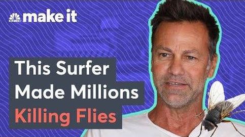 Un surfista se hace millonario con una pistola de sal para matar moscas