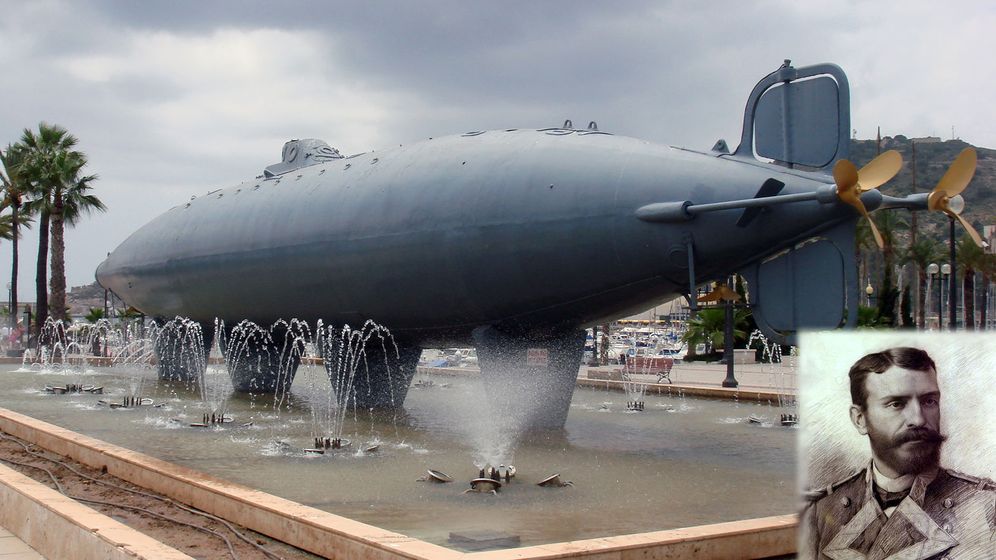 Foto: El submarino de Peral.