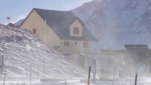 Primeras nevadas en los Pirineos y brusco descenso de los termómetros