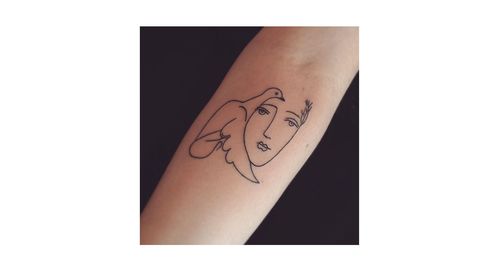 15 tatuajes inspirados en Pablo Picasso 