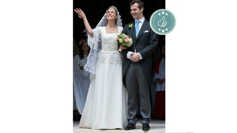 Las mejor y peor vestidas de la boda real de Alix de Ligne y Guillermo Dampierre