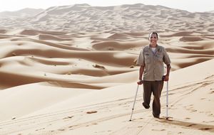Una escuela de pilotos en pleno desierto del Sahara